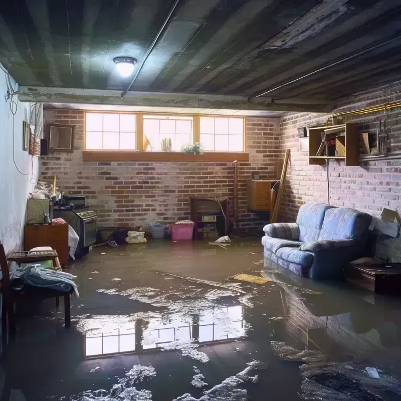 Flooded Basement Cleanup in Fairchild Air Force Base, WA